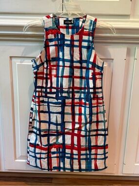 kate spade  Red, White & Blue Mini Darling Dress Sz 00 XS ❤️🤍💙